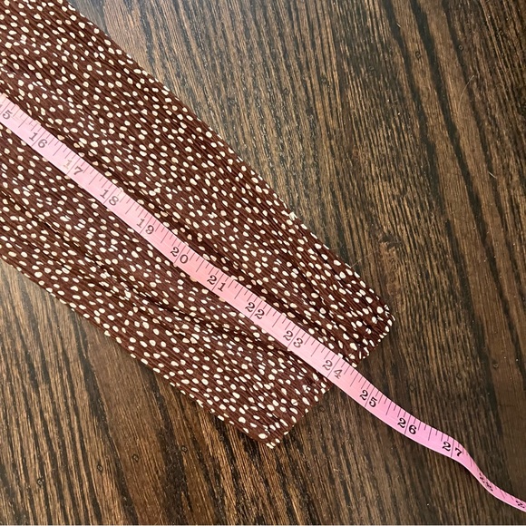 Mango Brown Ribbed Ruffled Sundress - Picture 6 of 10